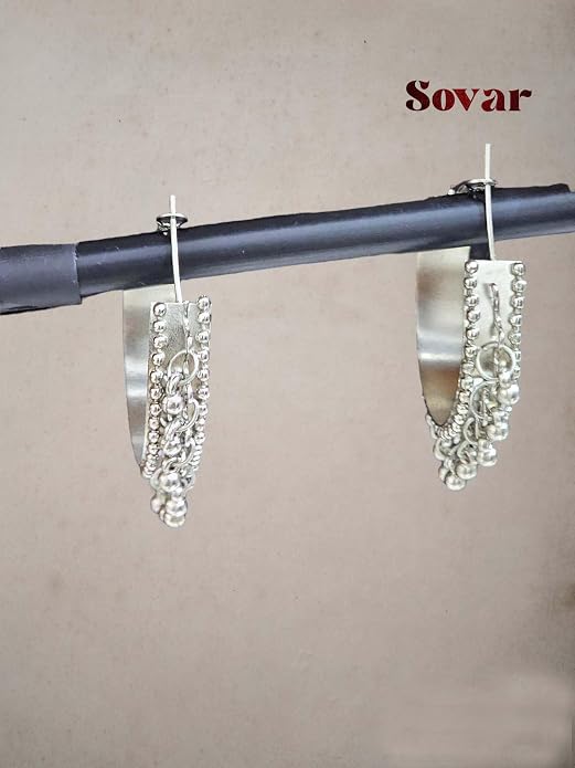 SOVAR Royal Elephant – Oxidised Silver Tribal Jewellery Set