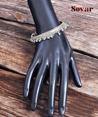 SOVAR Royal Elephant – Oxidised Silver Tribal Jewellery Set