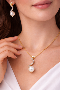 Pearl Grace Pendant Set