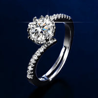Solitaire CZ Diamond Ring