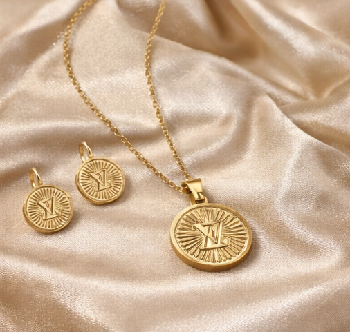 Simple Ginni Design Pendant Set Combo